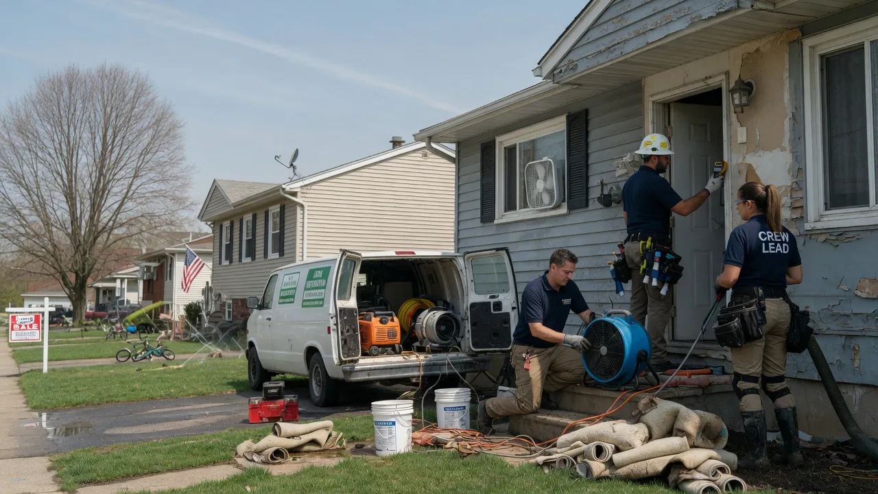 Flood Cleanup in Gibsonia, PA near me