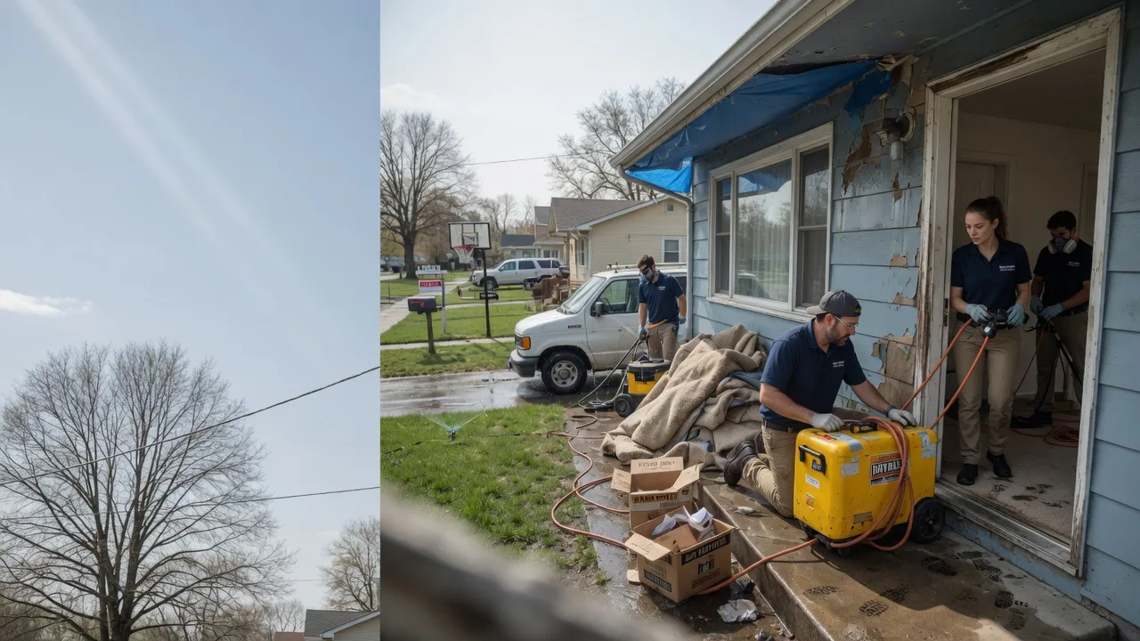 Basement Flood Cleanup in Gibsonia, PA near me
